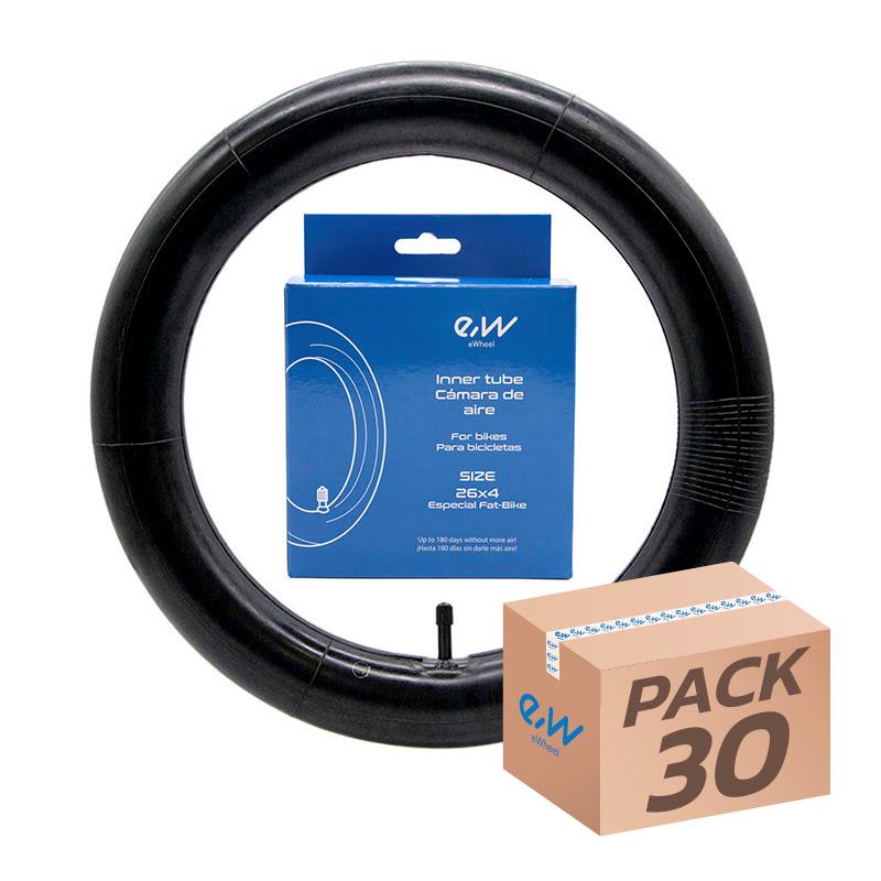 Cámara de aire 26x4 Ewheel - válvula recta ESPECIAL FAT-BIKE - 30uds