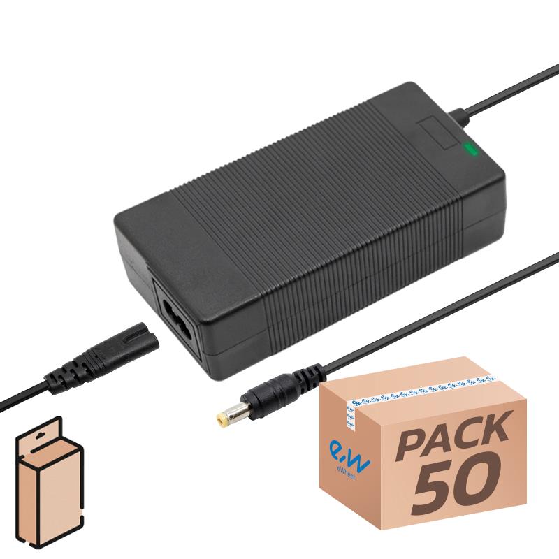 Cargador 36V 2A (salida 42V2A) DC 5,5X2,1 - 50uds