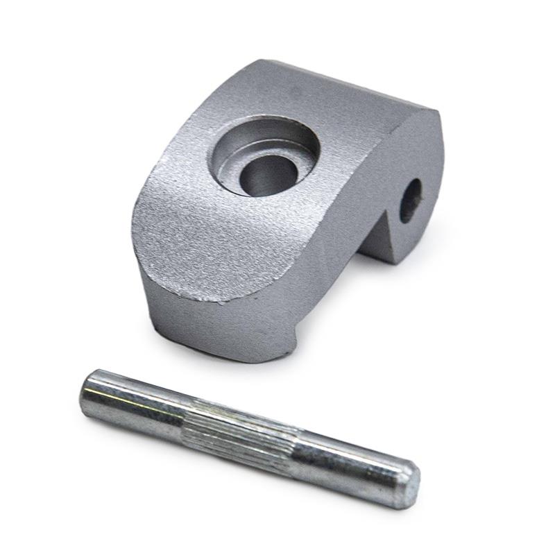 Uña de aluminio plata con pasador 5mm para Xiaomi