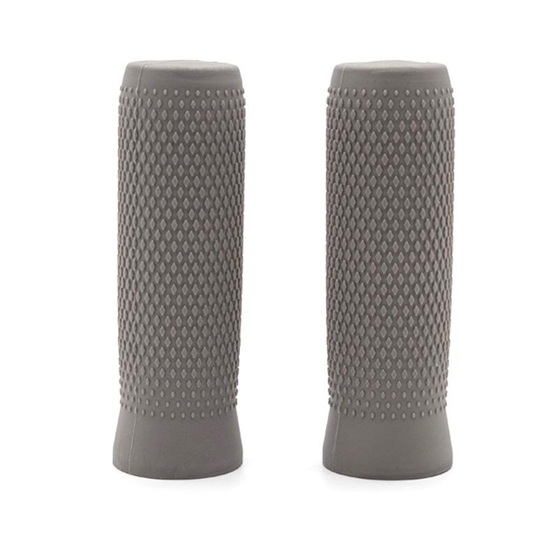 Puños de silicona grises para Ninebot Es1 Es2 Es4 - 2 uds