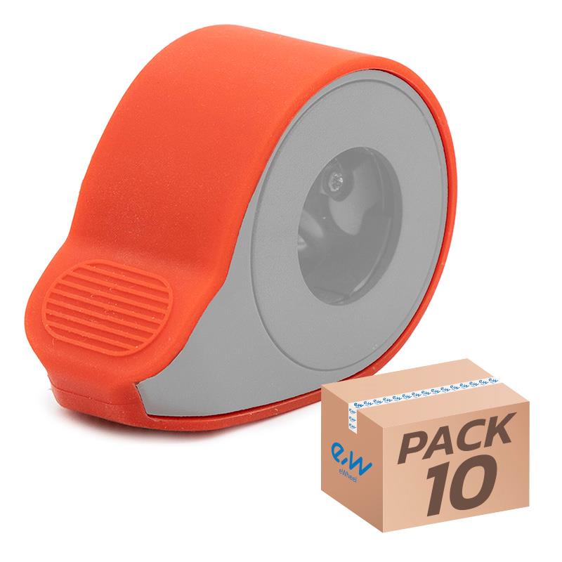 Embellecedor de silicona rojo para acelerador - 10Pcs