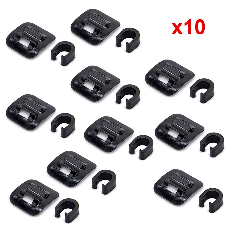 Clip enganche sujetacable (pack de 10)