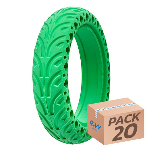 Rueda maciza 8,5x2-6,1/B34 V3 - verde - 20uds