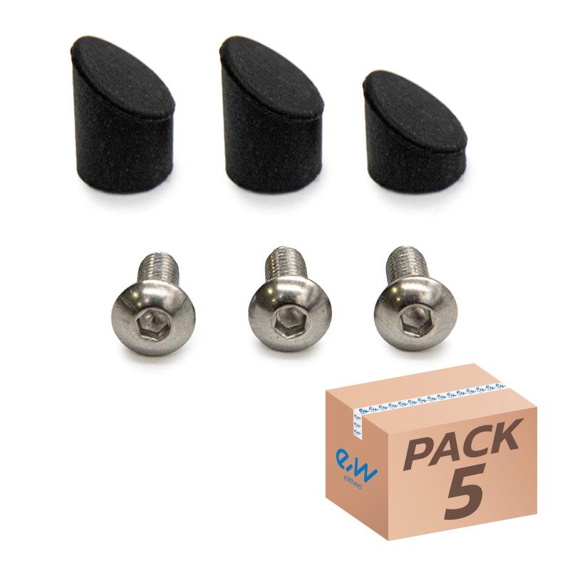 Tapón negro para guardabarros trasero GX1.0 Xiaomi - 5uds