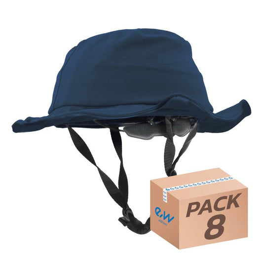 Casco con sombrero CP01 azul talla única - 8uds