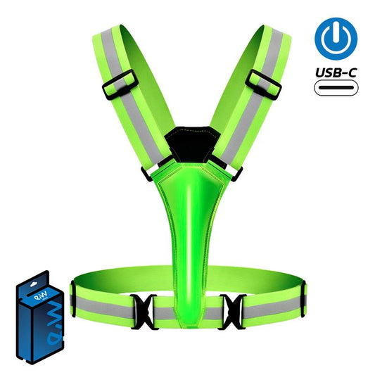 Chaleco reflectante con luz EWRV006br