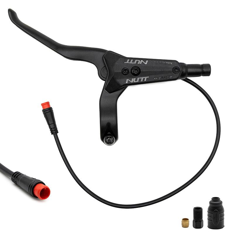 Maneta de freno L hidráulica negra Nutt A5-D