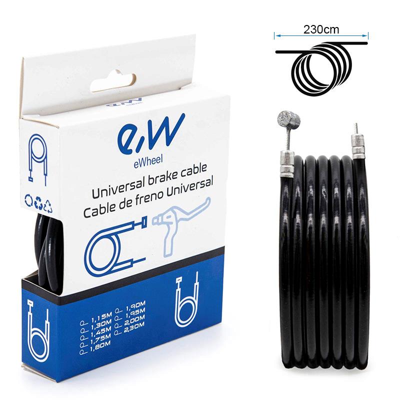 Camisa y cable de freno  negro 2,3M