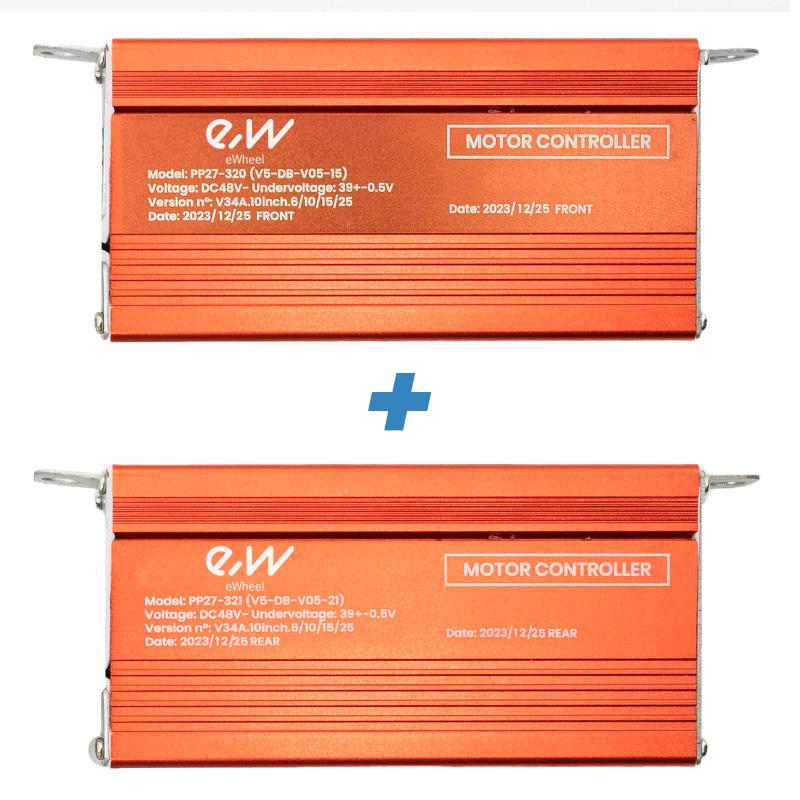 Controladora 48V A Y B Smartgyro Crossover Dual Max - Deslimitada