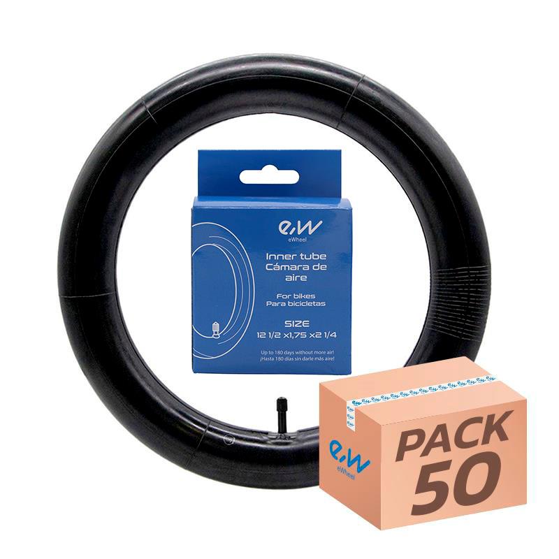 Cámara de aire 12,5x(1,75/ 2,125) VR32mm Ewheel - 50pcs
