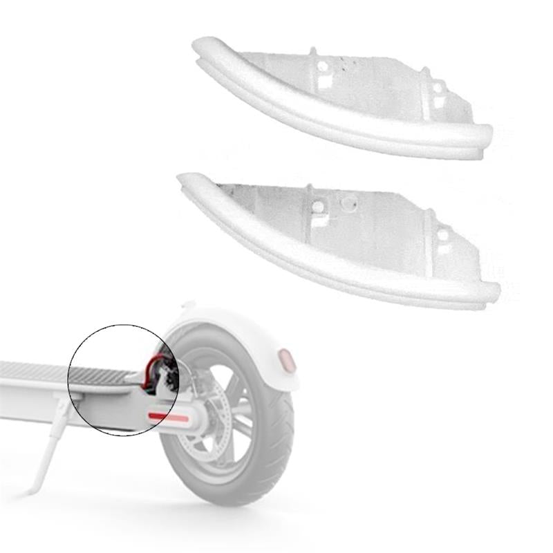 Embellecedor trasero del chasis blanco para Xiaomi M365, Essential y 1S