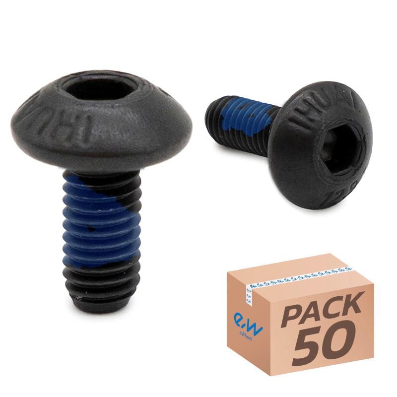 Tornillo disco de freno negro - 50pcs