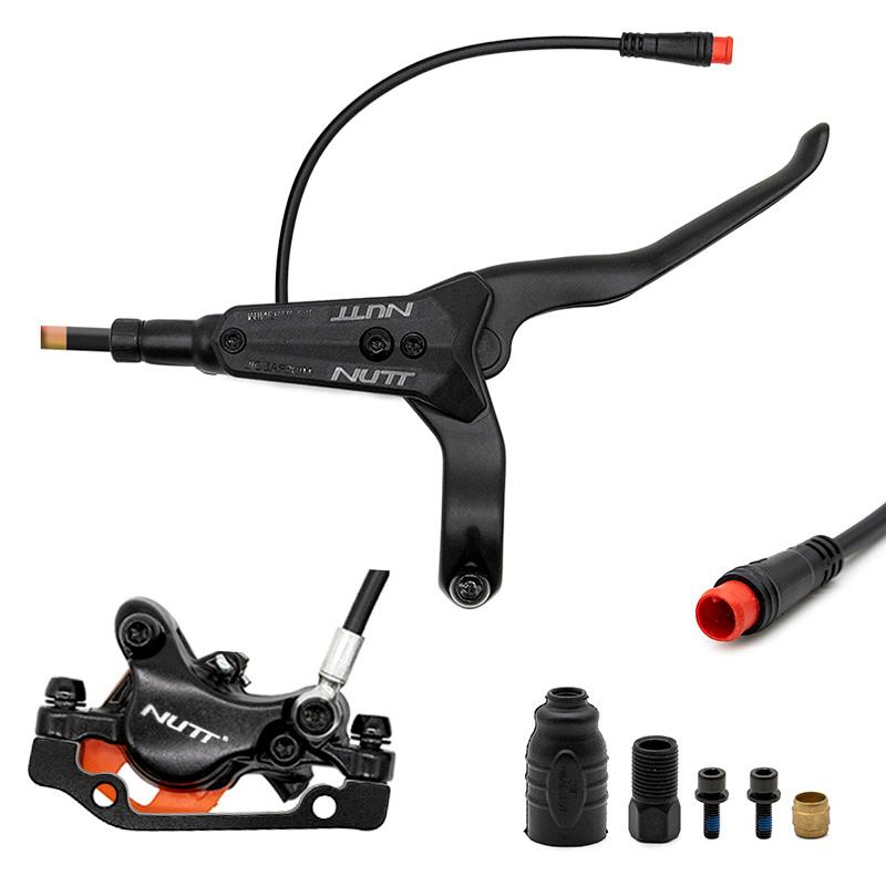 Kit 3 Freno hidráulico negro A5-D Delantero [Nutt]
