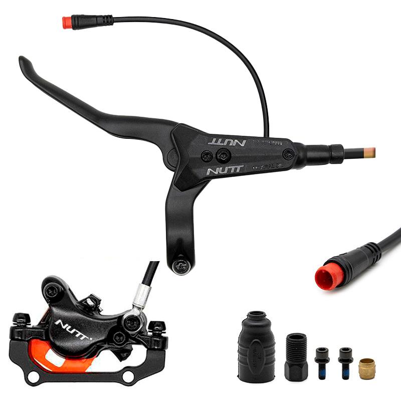 Kit 3 Freno hidráulico negro A5-D Trasero [Nutt]