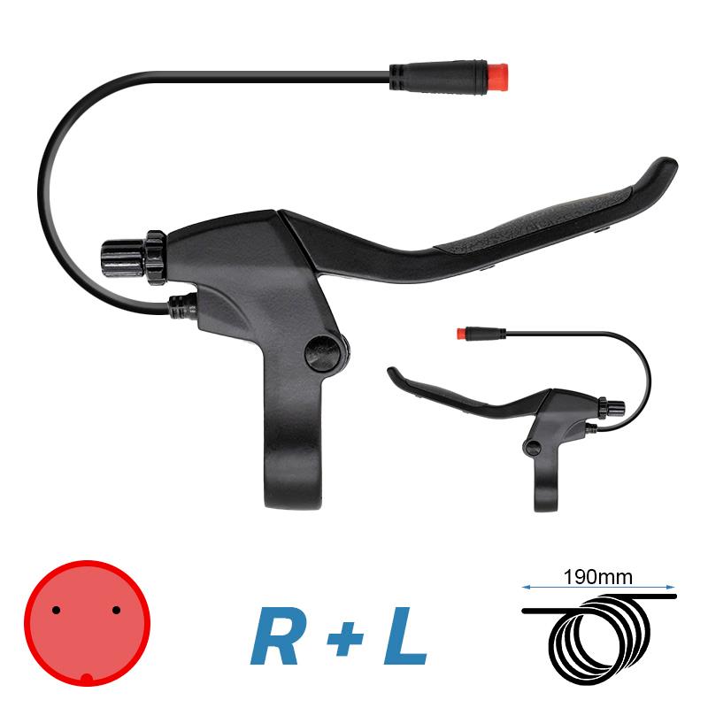 Maneta de freno con sensor y tensor R y L - Conector waterproof