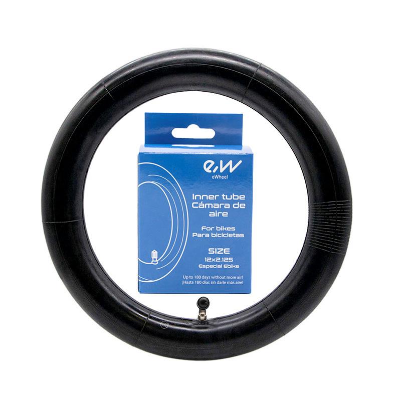 Cámara de aire 12x (1,75 /2 /2,125) VC 90x90º Ewheel