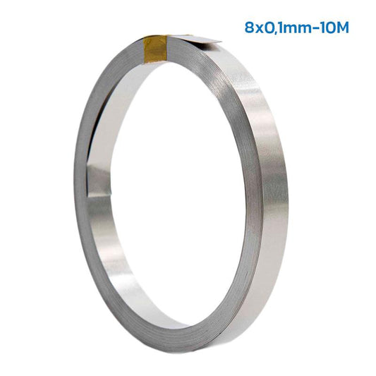 Niquel (acero niquelado) 8x0,1mm -10M