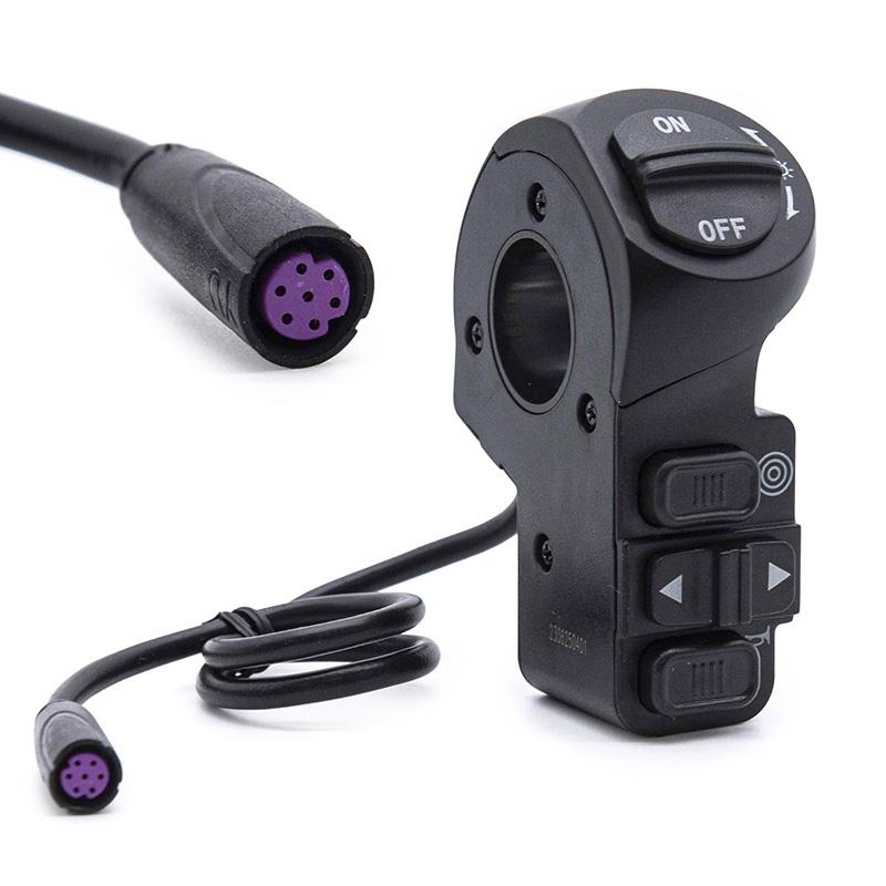 Botonera para Intermitente/luz/claxon/motores 3F - 32cm